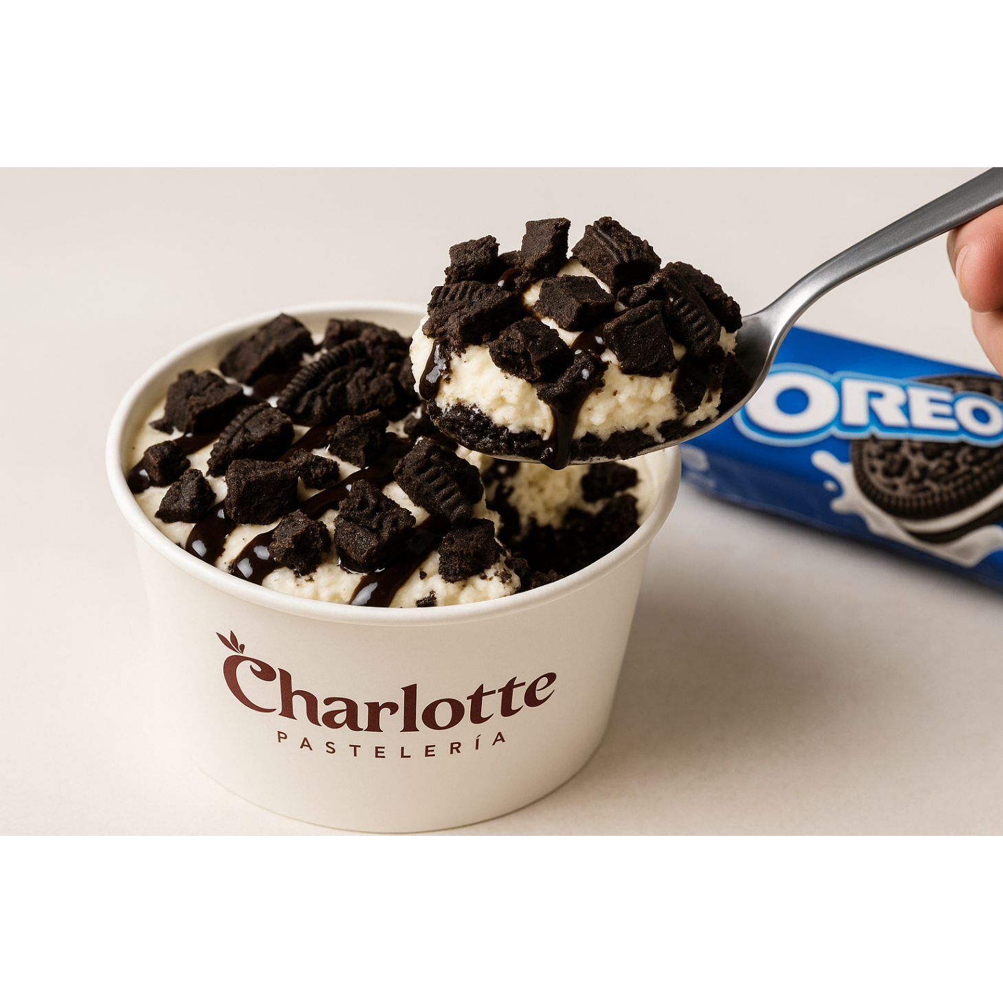 Cheesecake de Oreo